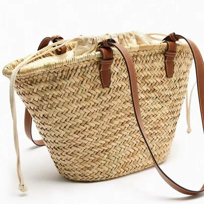Carmen | Summer straw basket bag