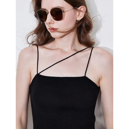 Frieda | Asymmetrical slim-fit tank top