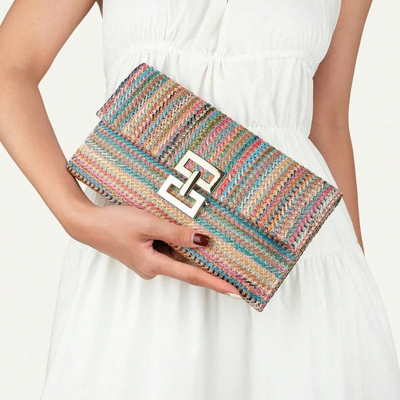 Carmen | Summer Raffia Clutch