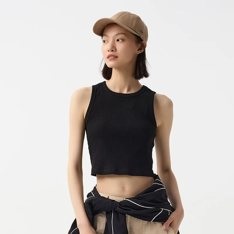 Frieda | Minimalist round neck top