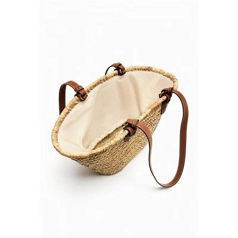 Carmen | Summer straw basket bag