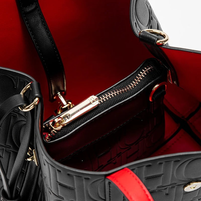 Eudora | Shopper with Reliëlogo