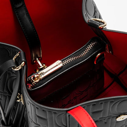 Eudora | Shopper with Reliëlogo