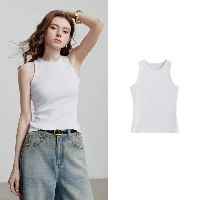 Frieda | Sleeveless ribbed top