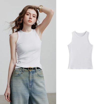 Frieda | Sleeveless ribbed top