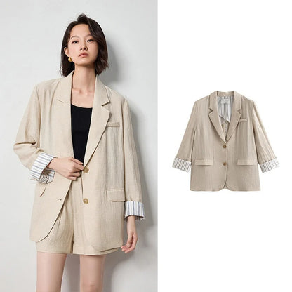 Frieda | Linen blazer