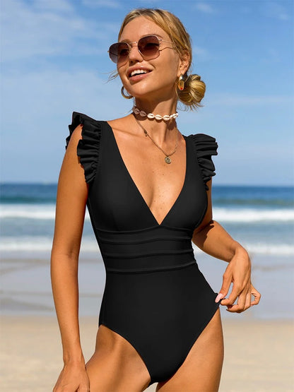Anika | Ruffled One-Piece Swimsuit