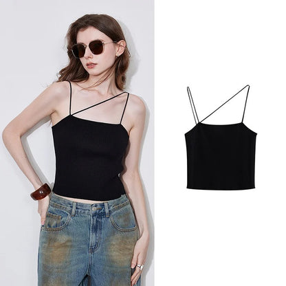 Frieda | Asymmetrical slim-fit tank top