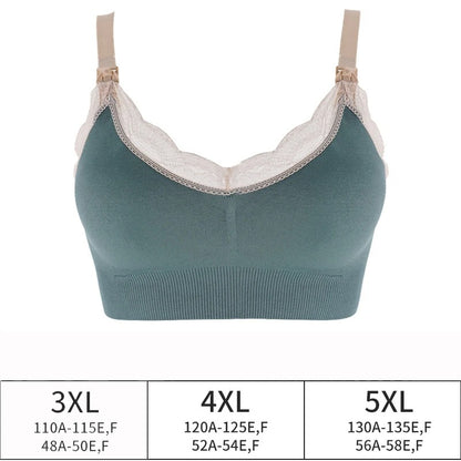 Nova™ - Plus Size Draadloze Borstvoedingsbh