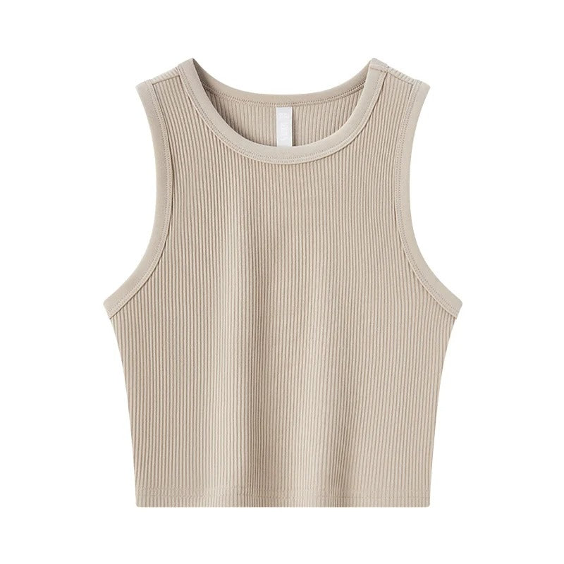 Frieda | Minimalist round neck top