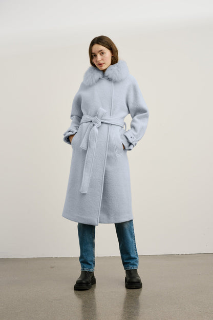 Nayeli™ - Straight robe-style coat [Last day discount]