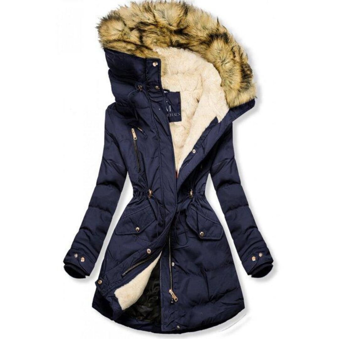 Nia™ - Padded jacket with warm plush lining 