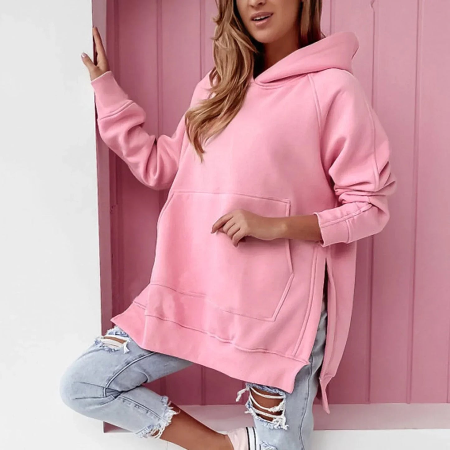 Arielle™ Oversized Hooded Sweatshirt [Last Day Discount]