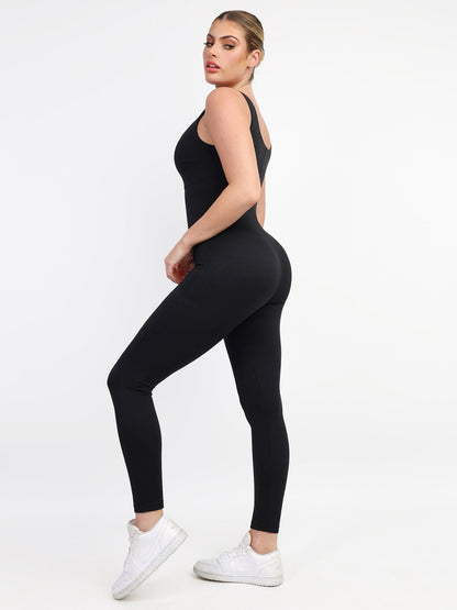 Icy™ - Integrated Shapewear Thigh Slimming Workout Jumpsuit [Last Day Discount]