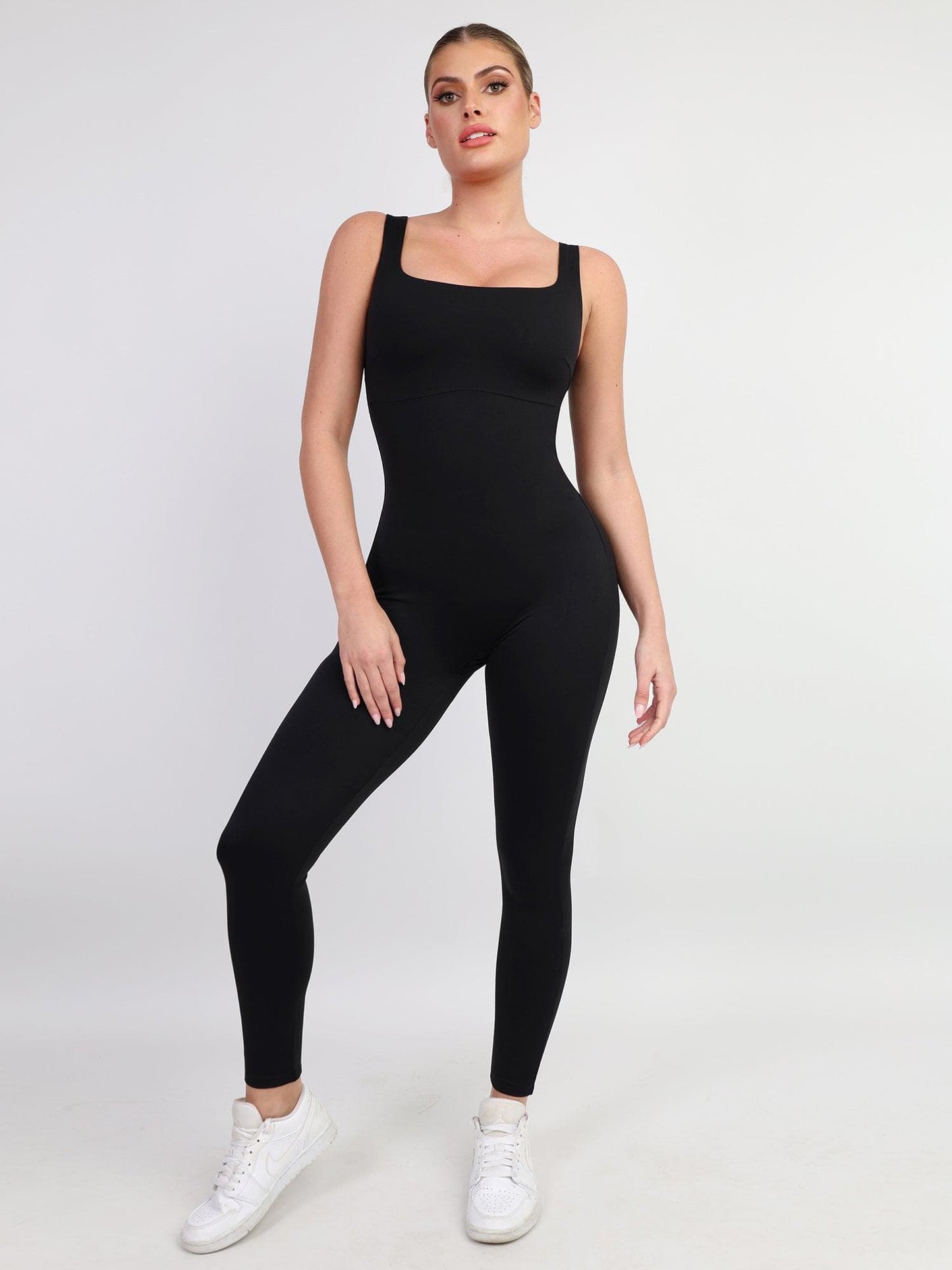 Icy™ - Integrated Shapewear Thigh Slimming Workout Jumpsuit [Last Day Discount]