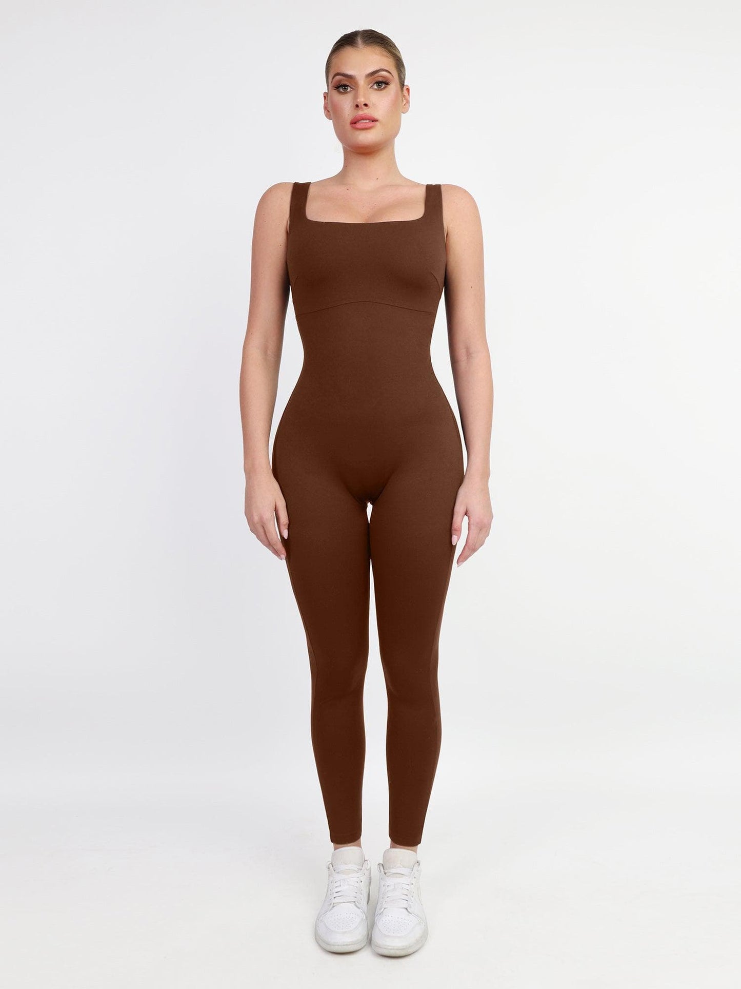 Icy™ - Integrated Shapewear Thigh Slimming Workout Jumpsuit [Last Day Discount]