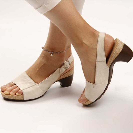 Shalin™ Orthopedic Heeled Sandals 