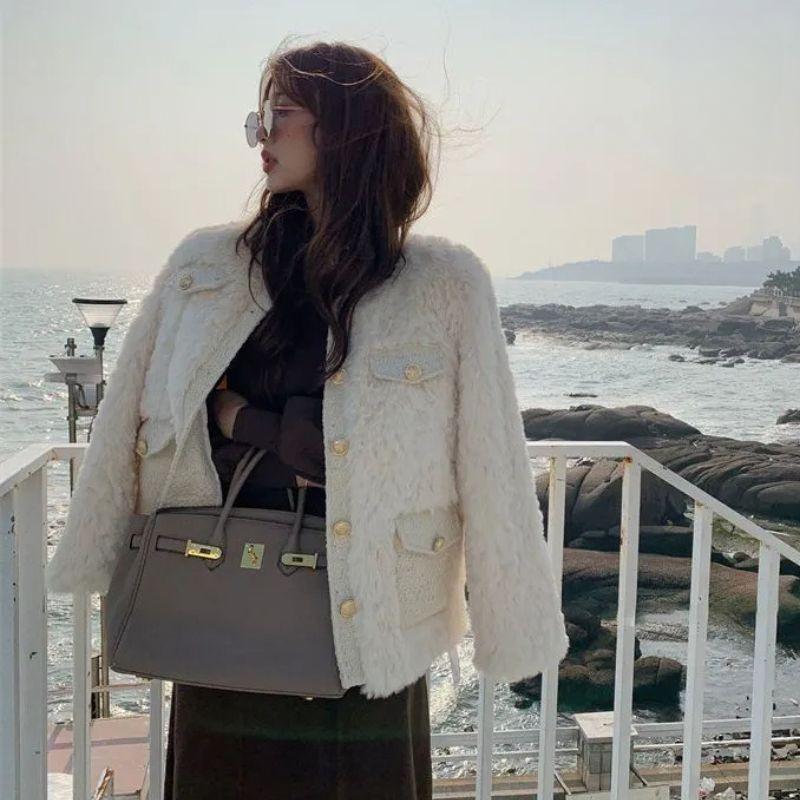 Aurora™ - Chic Lambswool Winter Coat [Last Day Discount]