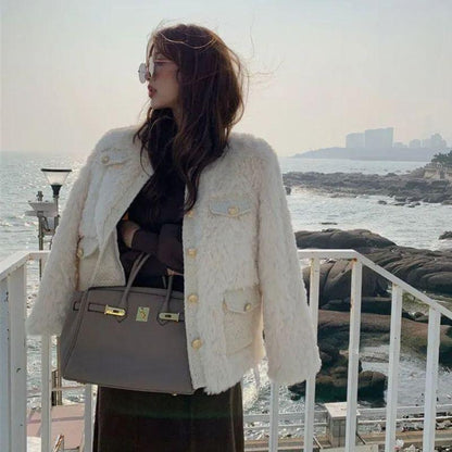 Aurora™ - Chic Lambswool Winter Coat [Last Day Discount]