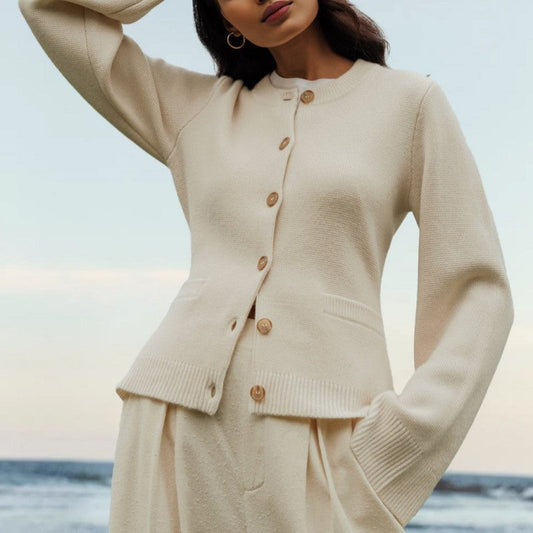 April™ - Super soft button-front cardigan