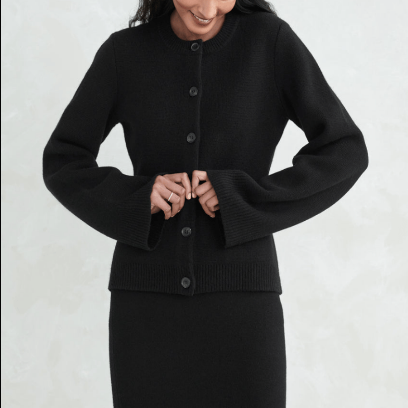 April™ - Super soft button-front cardigan