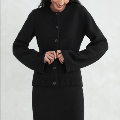 April™ - Super soft button-front cardigan