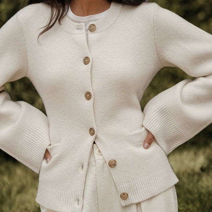 April™ - Super soft button-front cardigan