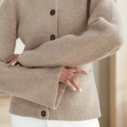 April™ - Super soft button-front cardigan