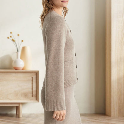 April™ - Super soft button-front cardigan