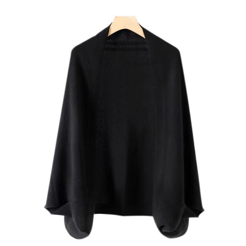 Annalyn™ | Faux Cashmere Warm Double Scarf Shawl Cardigan