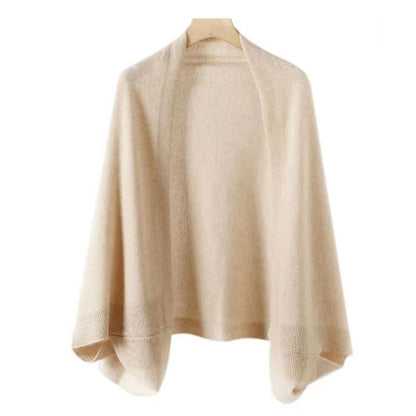 Annalyn™ | Faux Cashmere Warm Double Scarf Shawl Cardigan