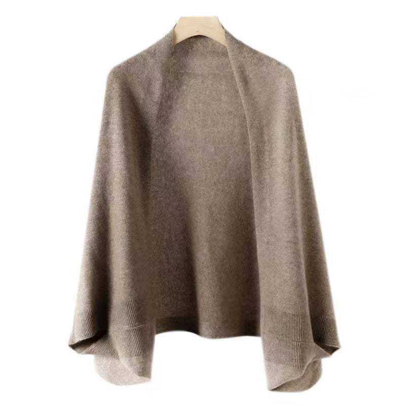 Annalyn™ | Faux Cashmere Warm Double Scarf Shawl Cardigan