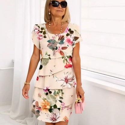 Holly | elegant floral dress