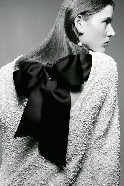 Aliah | Sequin dress with lace-up closure