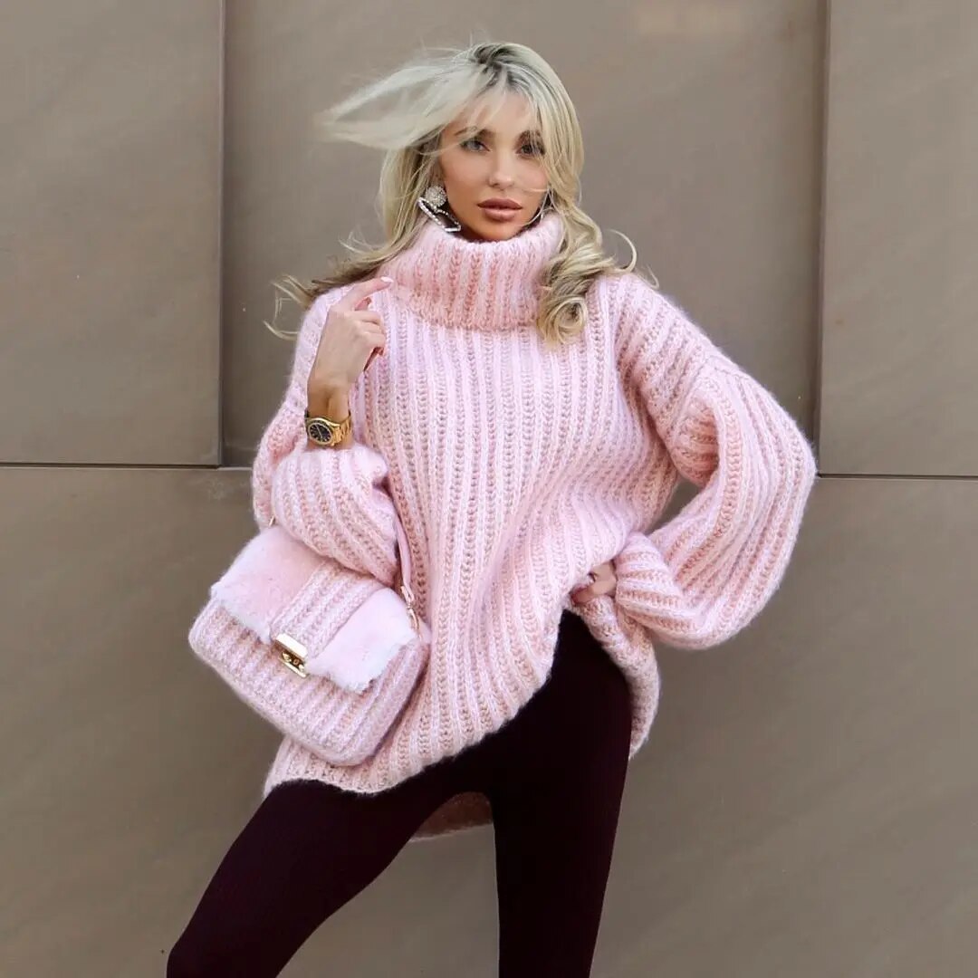 PolarFluff™ - Soft, snow-covered sweater