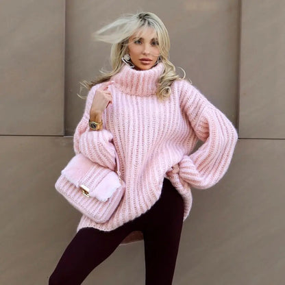 PolarFluff™ - Soft, snow-covered sweater