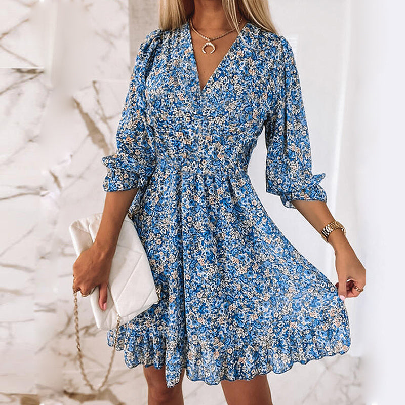 Sophie™ - Floral chiffon dress 