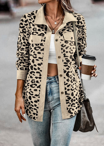 Olivie™ - Jungle Chic Leopard Jacket