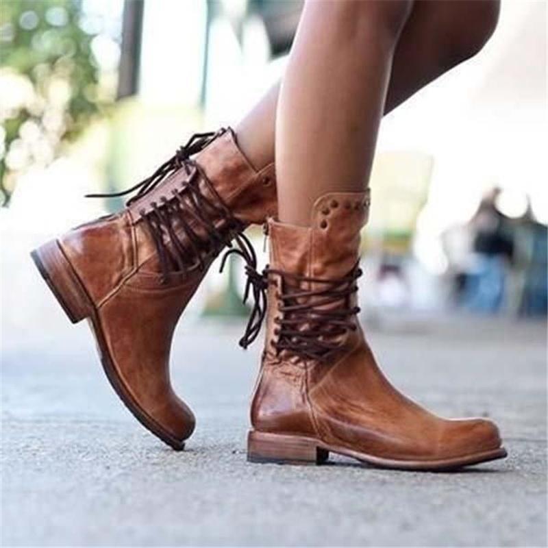 Delilah™ - Leather boots, ideal for this fall!