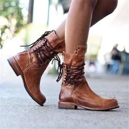Delilah™ - Leather boots, ideal for this fall!