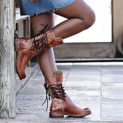 Delilah™ - Leather boots, ideal for this fall!