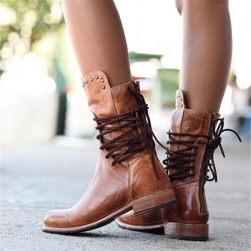 Delilah™ - Leather boots, ideal for this fall!