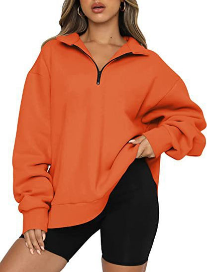 Tatum™ - Women's Collared Sweatshirt