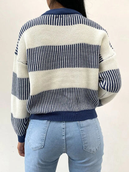 Sigrid™ | Radiance Striped Casual Sweater