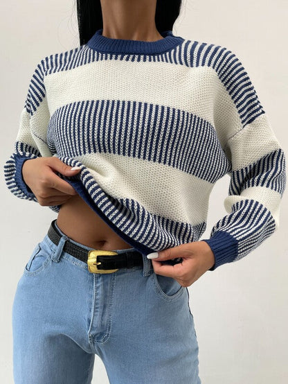 Sigrid™ | Radiance Striped Casual Sweater