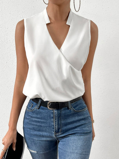 Gelise® Elegant sleeveless plain top