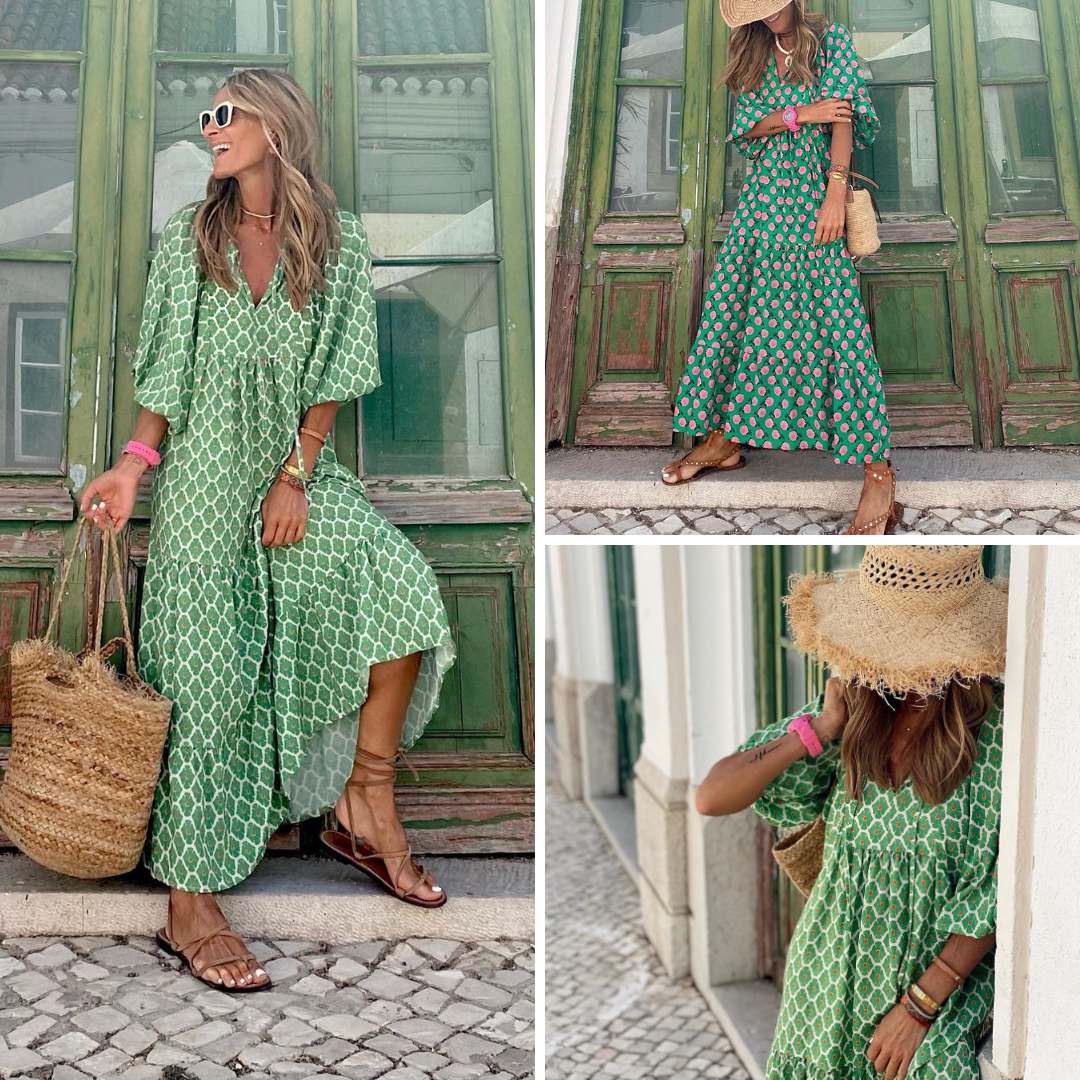 Mila™ - Green Summer Dress