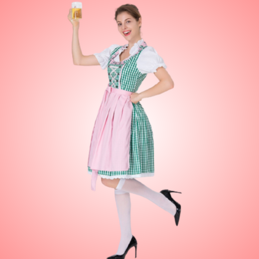 ANNA™ - UNIQUE TRADITIONAL COSTUME FOR WOMEN WITH APRON AND BLOUSE 