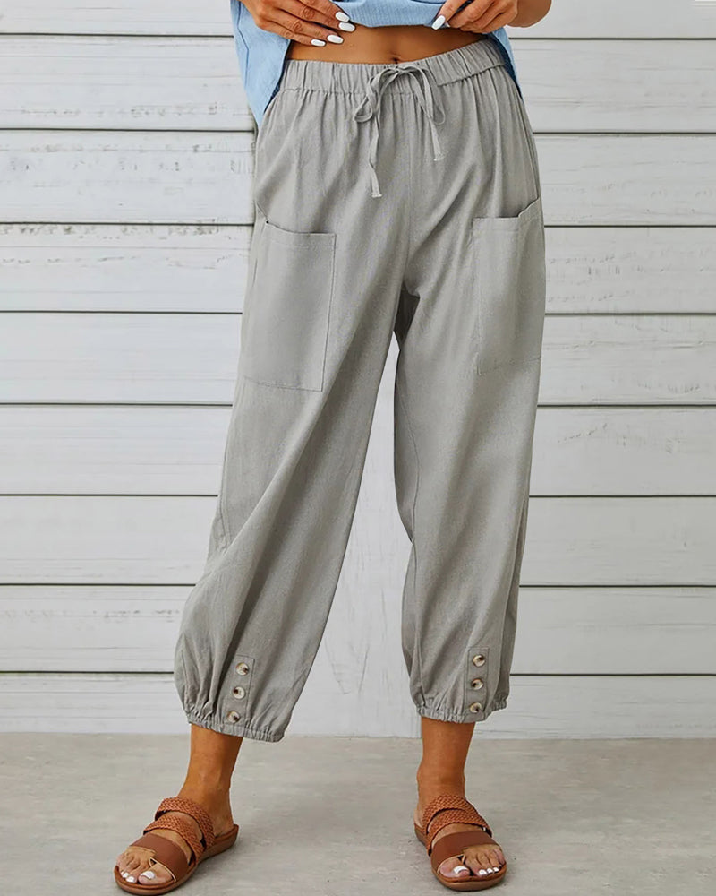 Eva™ - Loose high-waisted pants