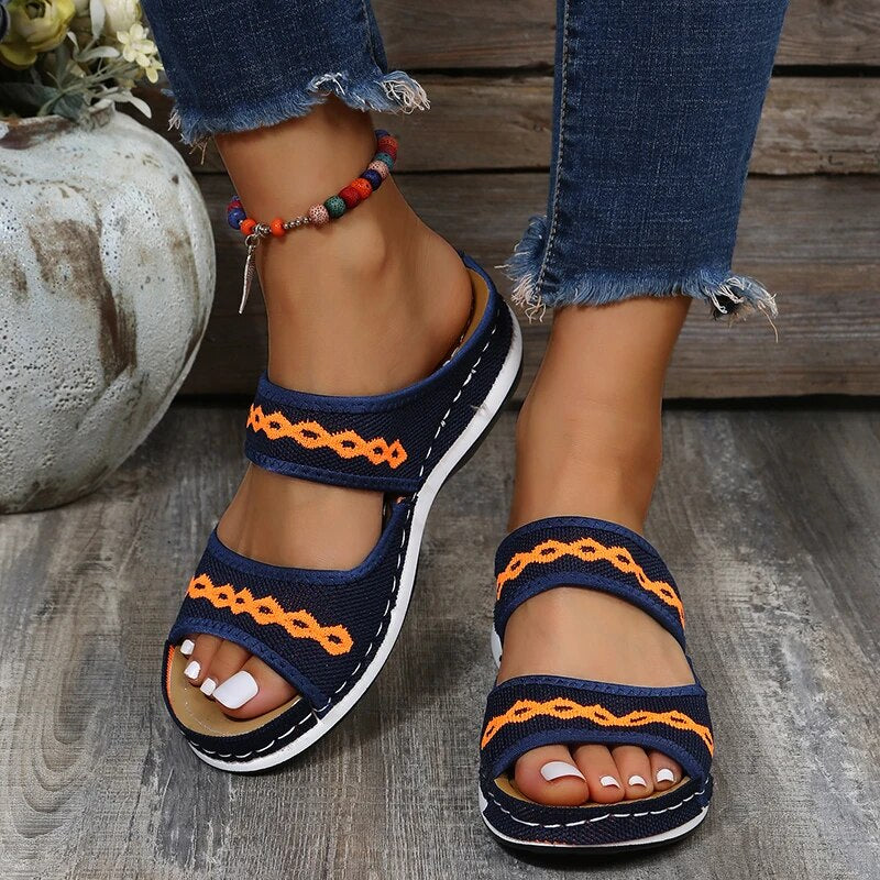 Mindy | The orthopedic leather sandals for arch support